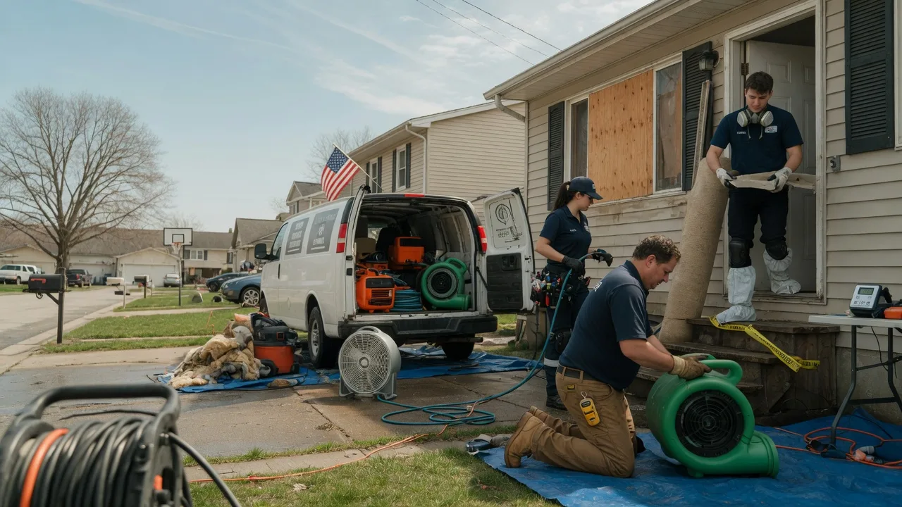 Water Damage Restoration in Denver, IA near me